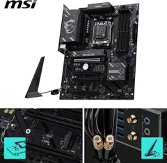 AMD Ryzen 5 7600X CPU Processor with MSI B850 Gaming PRO WIFI6E Motherboard (ATX, AM5, DDR5, M.2 Gen5, Wi-Fi 6E)