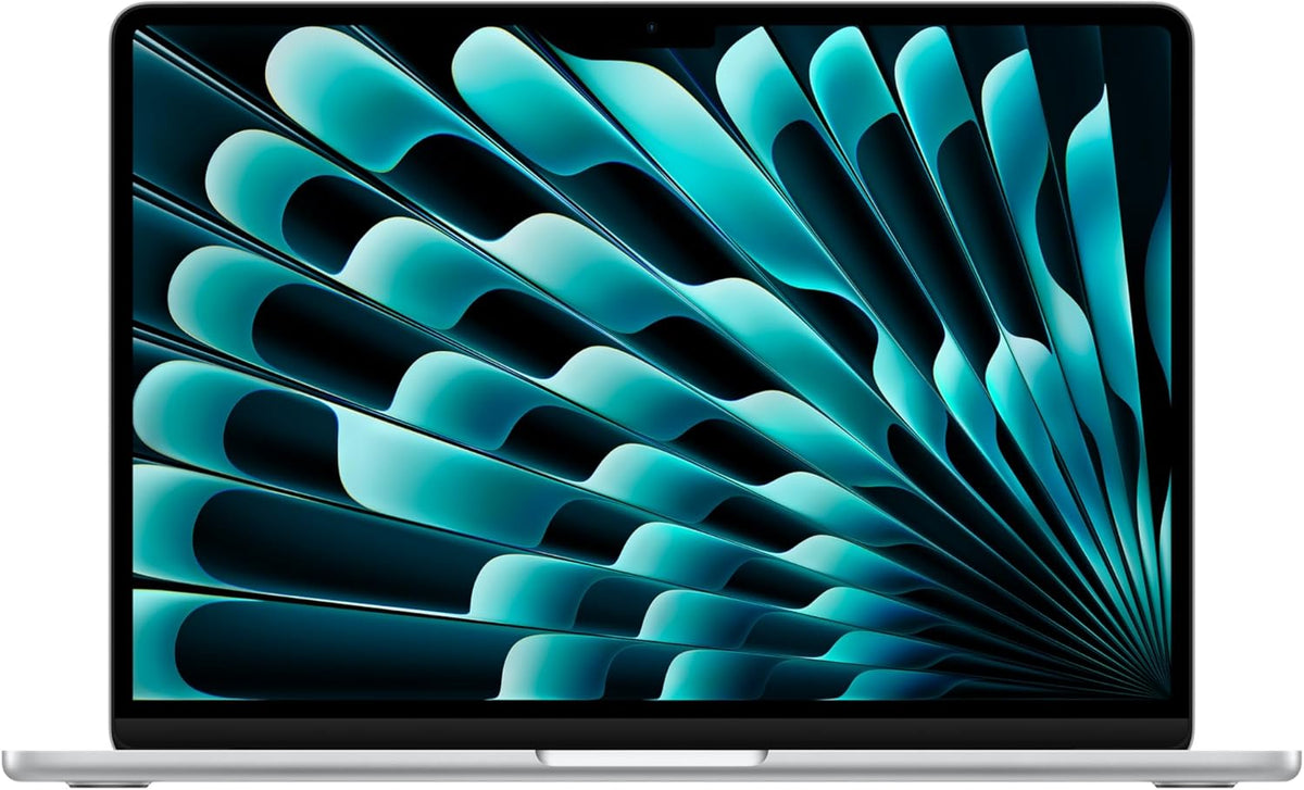 2024 MacBook Air 13-inch Laptop with M3 chip: Built for Apple Intelligence, 13.6-inch Liquid Retina Display, 8GB Unified Memory, 256GB SSD Storage, Backlit Keyboard, Touch ID; Silver