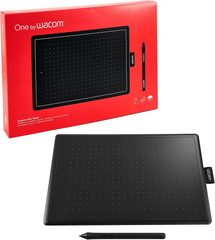 Wacom One by Wacom CTL-672-N Ideal for Work from Home & Remote Learning - Black