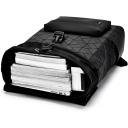 Laptop Backpack Up to 17" Laptops 1612 Protective Case Water Resistant Exterior Stylish & Durable - Black