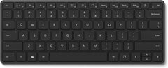 Designer Compact Keyboard - Matte Black. Standalone Wireless Bluetooth Keyboard. Compatible with Bluetooth Enabled PCs/Mac
