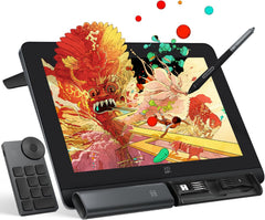 Artist Pro 14 Gen2 Drawing Tablet with Screen 14 inch Graphic Art Tablet with Full Laminated Anti-Glare Screen 16384 Pressure Levels X3 Pro Battery-Free Stylus