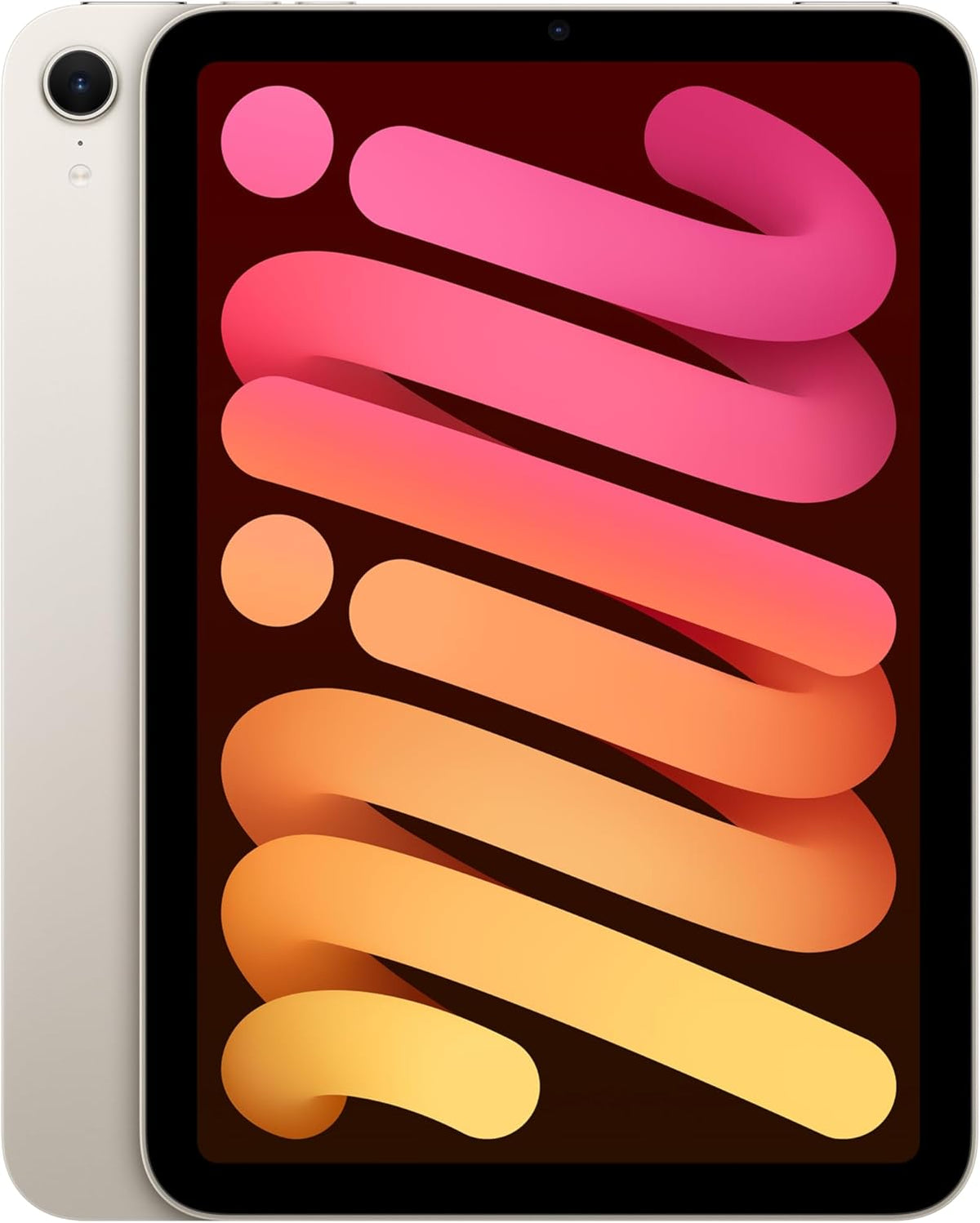 iPad mini (A17 Pro): Apple Intelligence, 8.3-inch Liquid Retina Display, 128GB, Wi-Fi 6E, 12MP Front/12MP Back Camera, Touch ID, All-Day Battery Life — Starlight