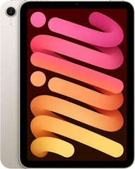 iPad mini (A17 Pro): Apple Intelligence, 8.3-inch Liquid Retina Display, 128GB, Wi-Fi 6E, 12MP Front/12MP Back Camera, Touch ID, All-Day Battery Life — Starlight