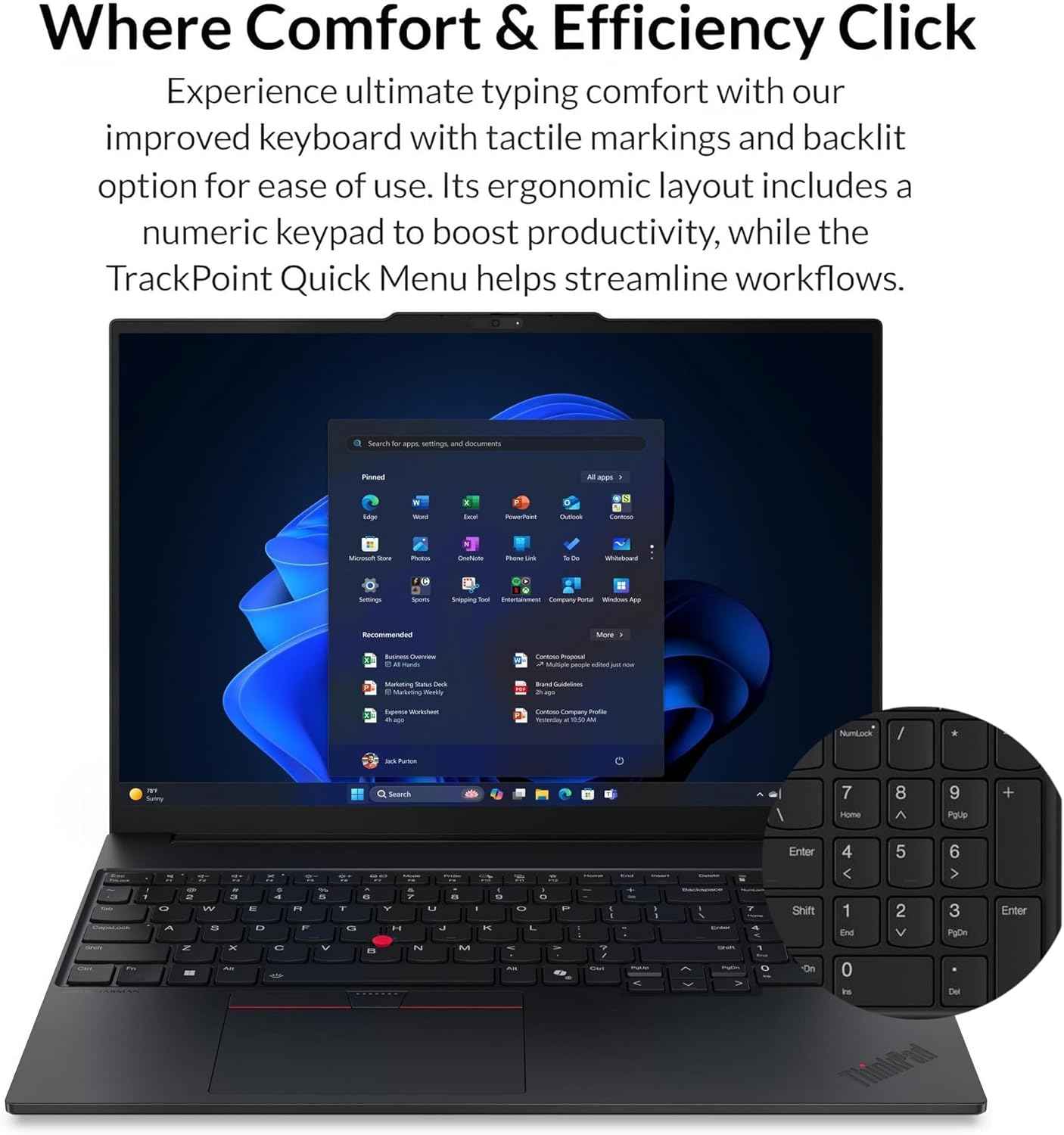 LENOVO DDR5 laptop for portable computing