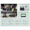 Schneider OffGrid Portable Power Station 330, 230V, 332Wh Lithium-ion, LCD, 2 BS1363 UK outlets, Sinewave, 3 USB-A, 1 USB-C, Wireless Charger