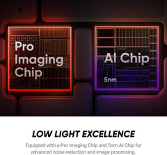 Ace Pro 2 Xplorer Pro Bundle - 8K Waterproof Action Camera Co-Engineered with Leica, 1/1.3" Sensor, Dual AI Chip, Leading Low Light, Xplorer Grip Pro Kit for Street Photography