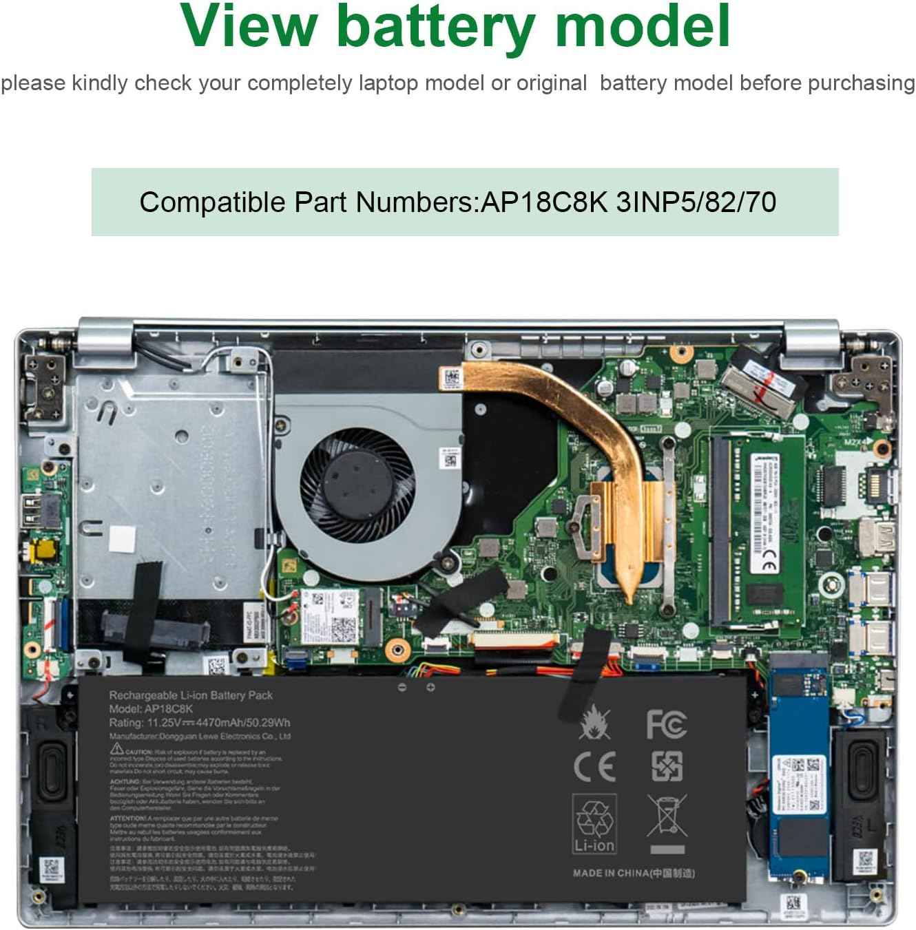 ACER A514 - 52 - 58U3 laptop for portable computing