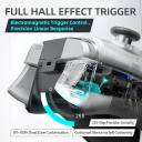 MACHENIKE G5 Pro Wireless Gaming Controller for Windows PC, Switch, IOS & Android, PC Controller Hall Effect Joystick Triggers / Gyroscope, RGB Lights - Black