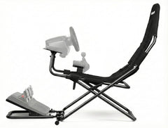 Conquer Racing Simulator for Logitec, Thrustmaster, Fanatec, Portable Folding Race Sim Cockpit for G920 G29 G923, T248X T248 T300 T150 458 TX Simagic Moza Xbox PS5 PS4 PC Logitec G Flight
