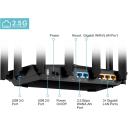 TP-Link Archer AX95 AX7800 Tri-Band WiFi 6 Router 8-Stream 2.5G Multi-Gigabit Router Dual WAN Ports (2.5G+1G) Smart VPN Router