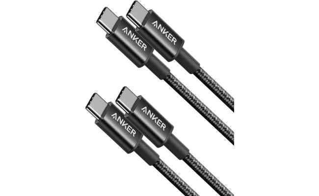 Anker USB C to USB C Cable, Type-C 60W Fast Charging Cable (1m) for iPhone 17 Series, iPad mini 6 and More (Black)