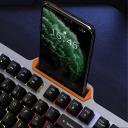 Lenovo Lecoo KB123 USB Wired Gaming Keyboard - Rainbow Effect, Mechanical Feeling Silent, Membrane Gaming