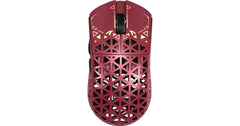 ATTACK SHARK R5Ultra 8K Carbon Fiber Wireless Gaming Mouse with 42000 DPI -PAW3950 MAX Sensor -39g Ultra-Lightweight-Nordic 52840 MCU Chip-Wired/BT/2.4GHz Wirelss Programmable Mouse for PC/Mac (Red)