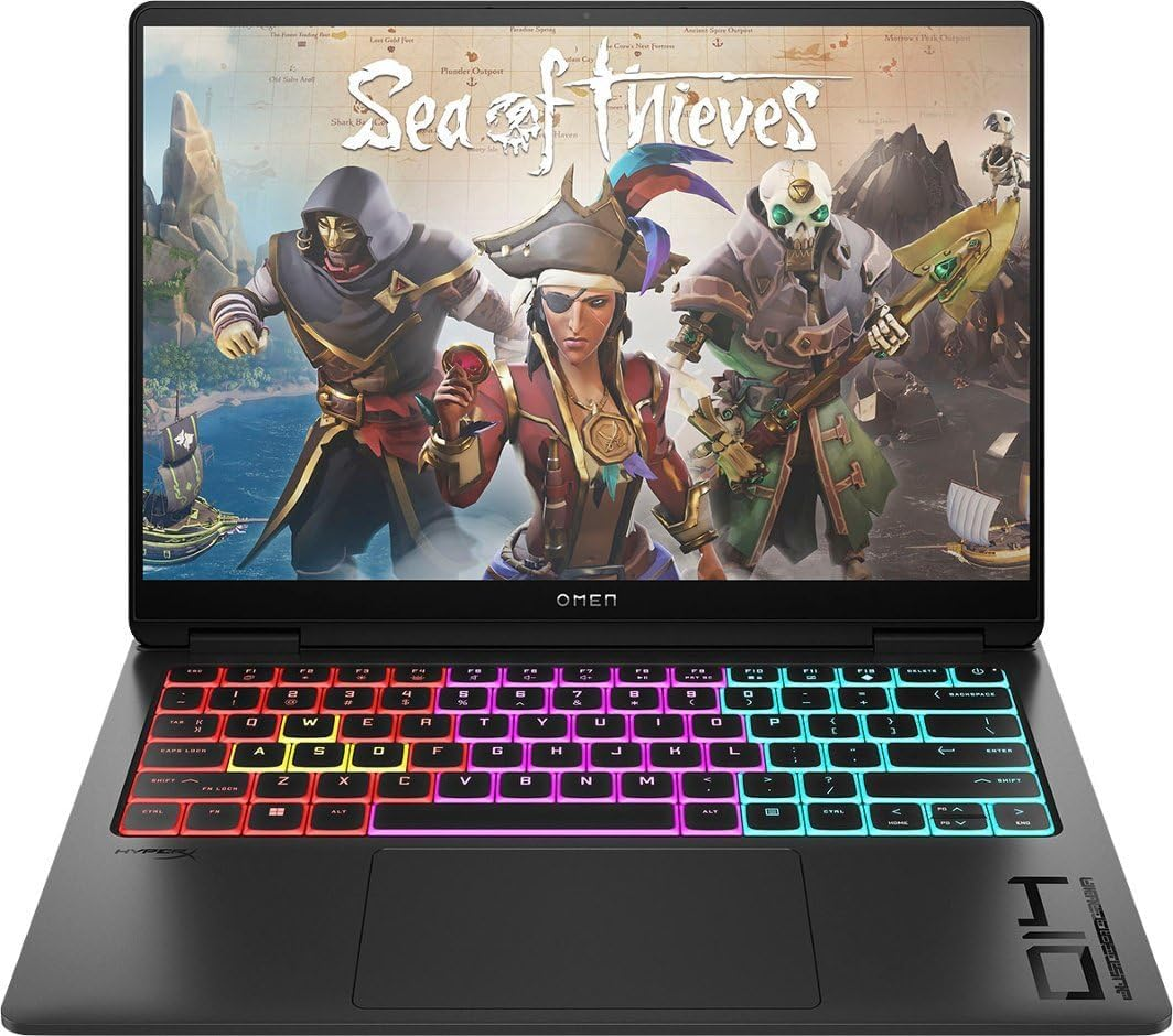 HP OMEN Transcend Ultra 9-185H 16-Core 32GB LPDDR5X 7466MHz RAM 1TB SSD GeForce RTX 4070 14.0" 120 Hz Gaming Laptop