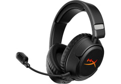 HyperX Cloud Flight 2 Wireless Gaming Headset – 50mm Drivers, Dual Wireless (2.4GHz + Bluetooth 5.3), Detachable Noise‑Cancelling Mic, 100–150h Battery Life, Memory Foam Comfort, Black