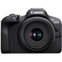 Canon EOS R100 Mirrorless Camera RF-S18-45mm F4.5-6.3 is STM Lens Kit, 24.1 Megapixel CMOS (APS-C) Sensor, 4K Video, RF Mount, Black