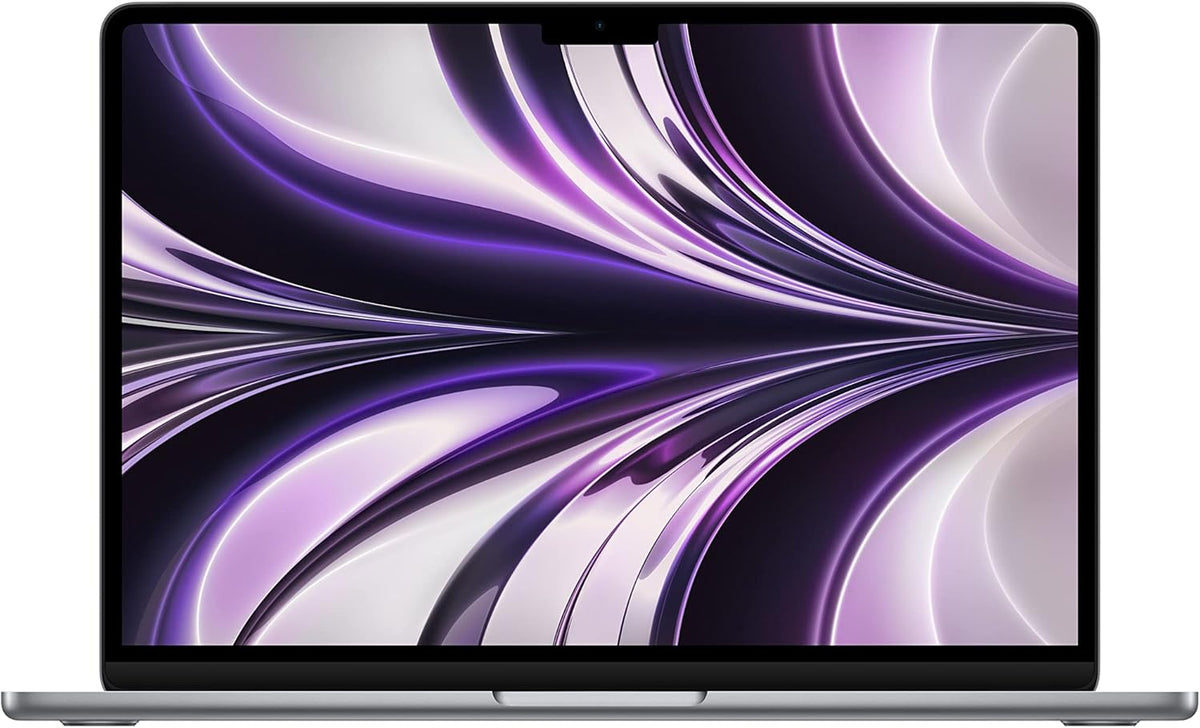 2022 MacBook Air Laptop with M2 chip: Built for Apple Intelligence, 13.6-inch Liquid Retina Display, 8GB RAM, 512GB SSD Storage, Backlit Keyboard, 1080p FaceTime HD Camera; Space Gray