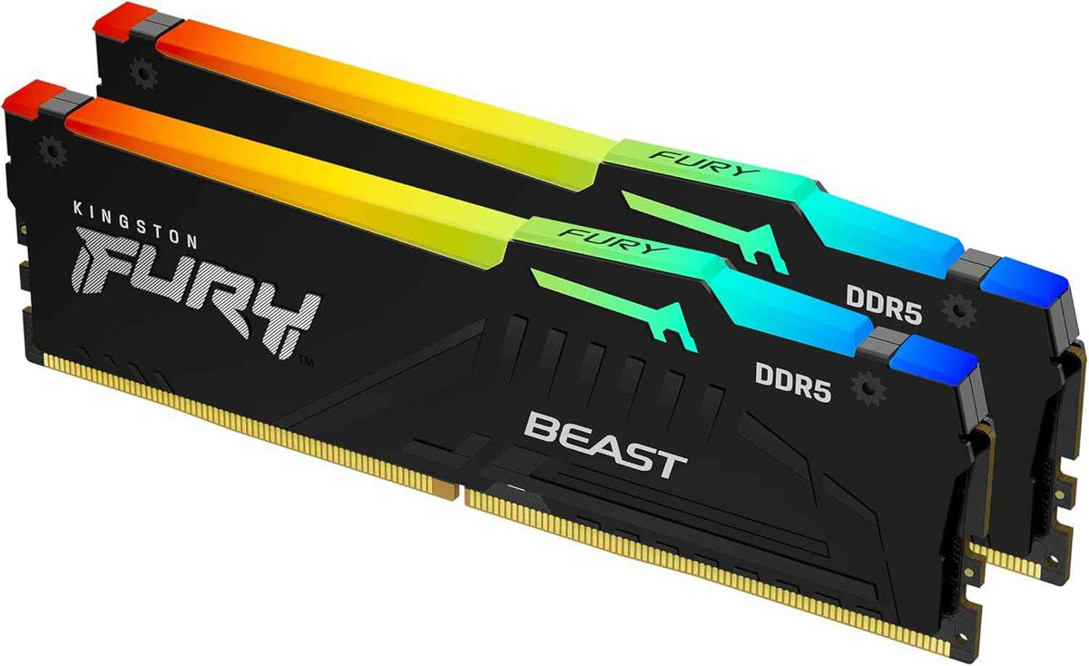FURY Beast KF556C40BBAK2-64 KF556C40BBAK2 RGB 64GB 64 cm ddr5 ram 5600MT/s CL40 DIMM