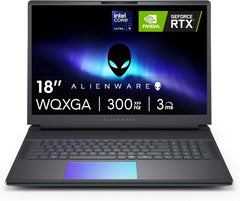 18 Area-51 Gaming Laptop AA18250-18.0" WQXGA 300Hz 3ms Display, Intel Core Ultra 9 275HX, NVIDIA GeForce RTX 5080, 32GB 2x16GB DDR5, 2TB SSD, 2MP FHD IR Camera, Windows 11 Home