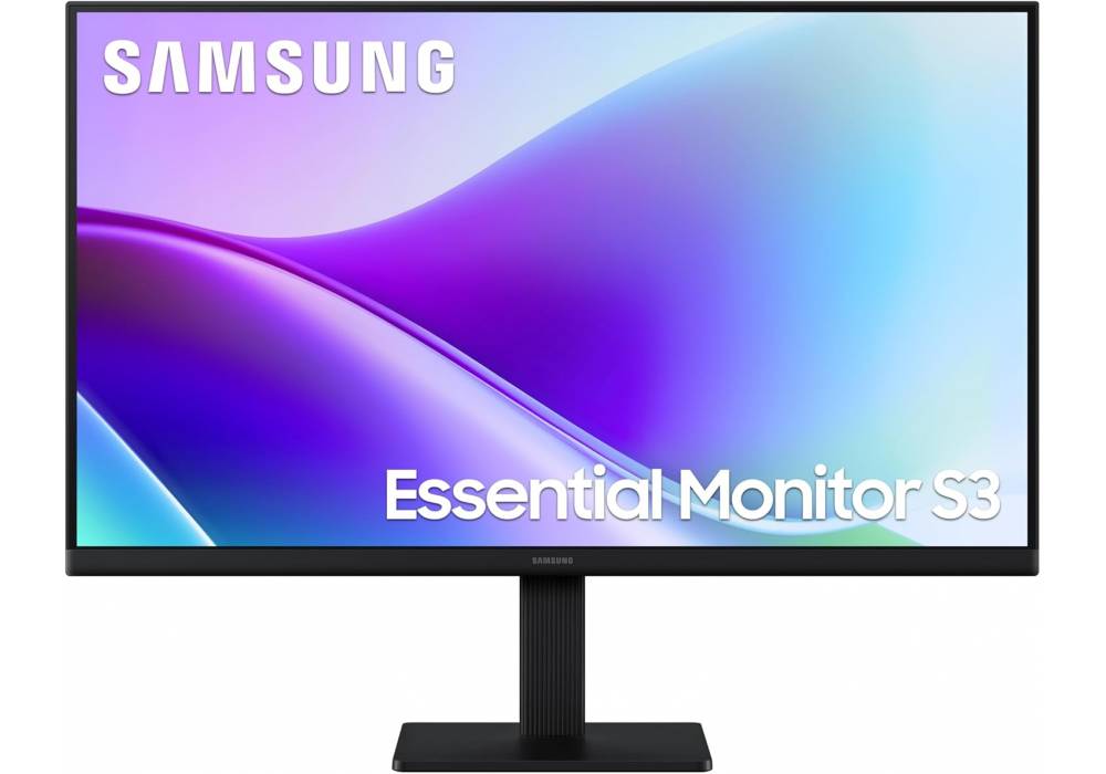 Samsung S3 Essential (F320) 27" Full-HD, IPS Flat Monitor, 120Hz, 5MS (GTG), Super Slim Design, Eye Saver Mode & Less Screen Flickering