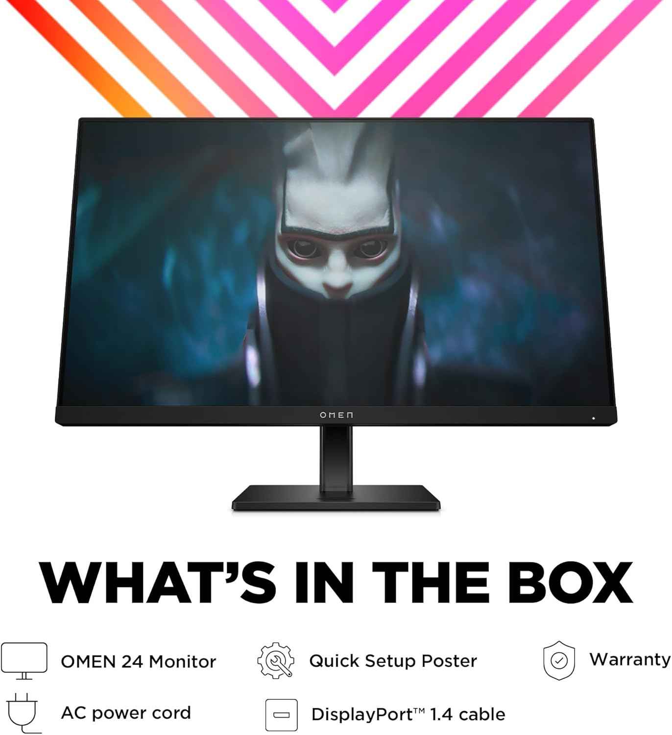 OMEN FHD 165Hz monitor for display setup