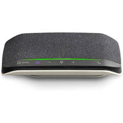 Poly Sync 10 USB Wired Plug-and-Play Speakerphone , Microsoft Teams Certified, Noise & Echo Reduction, Dual Microphone Array For Windows & macOS, IP64 Dust & Water-Resistant Microsoft, Zoom | 77P34AA |