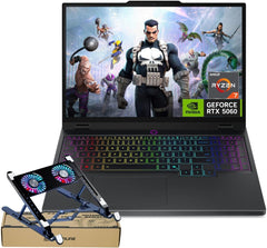 Lenovo Legion 5 15AHP10 RTX 5060 Gaming Laptop, 15.1" OLED WQXGA 165Hz 500Nits, AMD Ryzen 7 260, 16GB DDR5 RAM, 1TB SSD, RGB Backlit KB, W11H, Wi-Fi 7, Bundle with PCO Laptop Cooler