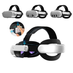 WOUNMTT Head Strap for Oculus Meta Quest 3/3S/Quest 2 – One-Click Release VR Headset Strap with Adjustable Dial, Universal Quick-Conversion Design for Quest 2, Comfort Fit VR Accessories