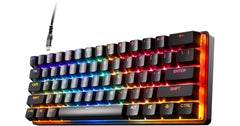 SteelSeries Apex Pro Mini Weird HyperMagnetic Gaming Keyboard – Adjustable Actuation – Compact 60% Form Factor – RGB – PBT Keycaps – USB-C