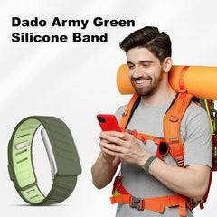 DADO Multi-Pack Wrist Bands Compatible with Whoop 5.0, Peak, One & Life MG – Hydroknit Nylon, Sport Silicone, Premium Nylon – Replacement Straps with Hook, Clasp, Quick Link Slider
