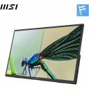 MSI PRO MP165 E6 15.6-Inch FHD Portable Monitor, 1920x1080 IPS, 60Hz, 4ms, Eye care, Built-in speaker/mic, HDMI 2.0b, USB C (15WPD), Vesa Mount, Black
