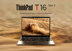 Lenovo ThinkPad T16 Gen 3 Business AI PC Laptop (16" FHD+ Touchscreen, Intel 12-Core Ultra 7 155U (> i7-1355U), 32GB DDR5, 1TB SSD), 2x Thunderbolt 4, Fingerprint, Backlit, 5MP Webcam, Win 11 Pro