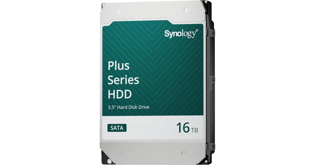 Synology HAT3310 16TB, Up to 281MB/s Sustained Transfer Rate, 512MB Cache - 3.5 Hard Drive