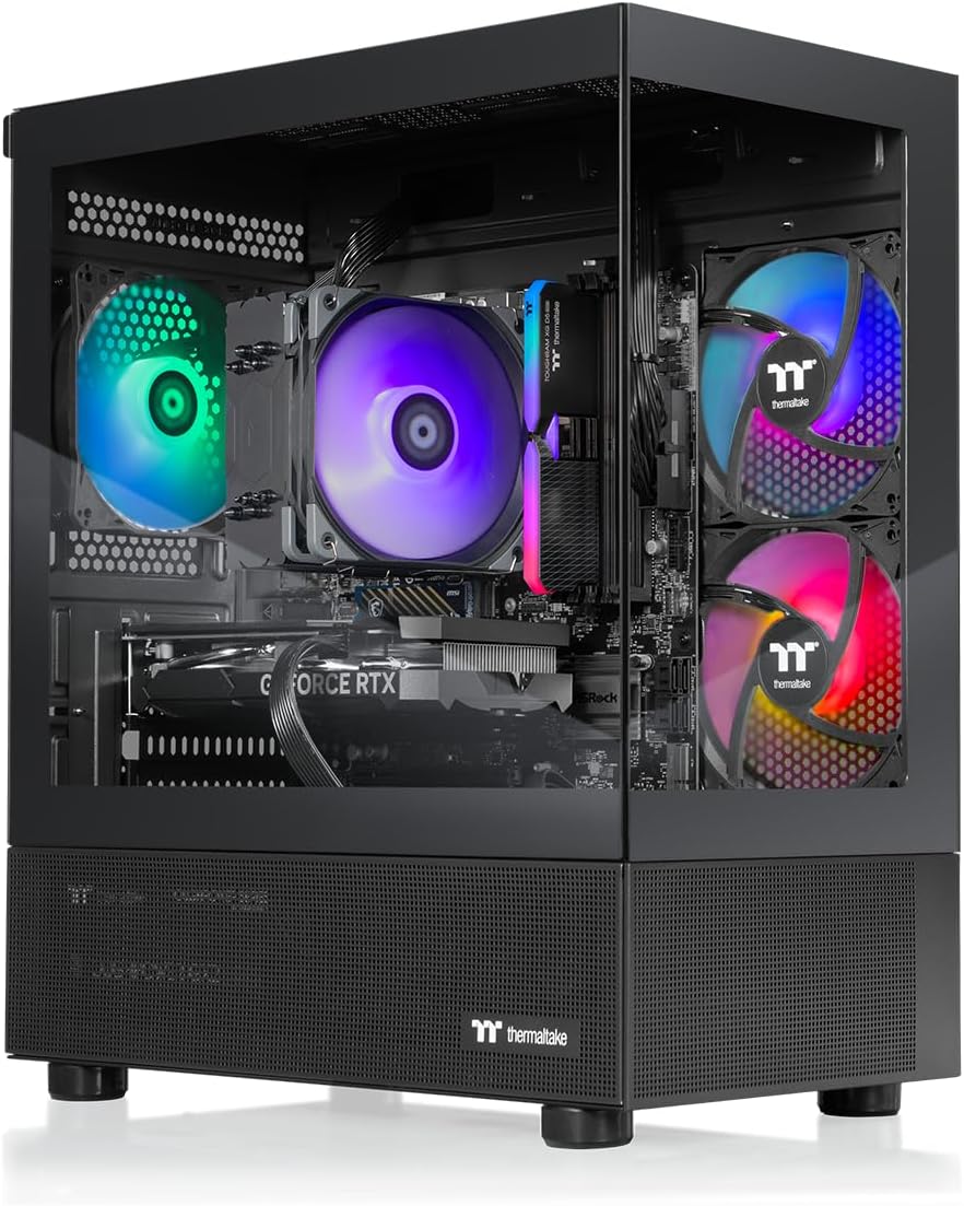 LCGS View i560T-170 Gaming Desktop (Intel Core™ i7-14700F, ToughRam 16GB DDR5 6000MT/s RGB Memory, NVIDIA® GeForce RTX™ 5060 Ti 8G, 1TB NVMe M.2, WiFi, Windows 11) V17B-B76B-56T-LCS