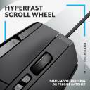 Logitech G502 X Wired Gaming Mouse - LIGHTFORCE hybrid optical-mechanical primary switches, HERO 25K gaming sensor