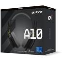 Astro A10 Gen 2 Wired Gaming Headset – 32mm Drivers, Flip‑to‑Mute Mic, Inline Volume Control, Rugged Build, Lightweight Comfort, Black