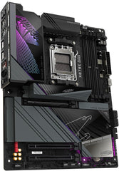 AMD Ryzen 9 9900X CPU Processor with GIGABYTE X870E AORUS Master Motherboard (ATX, DDR5, 4X M.2, PCIe 5.0, USB4, WIFI7)