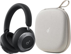 Space One Pro by Anker, with Headphones Case, Adaptive Active Noise Cancelling Headphones Driven by 6 Mics, Super Foldable Design, 60H Lossless Audio, Ultra-Fast Charging, Hi-Res Wireless