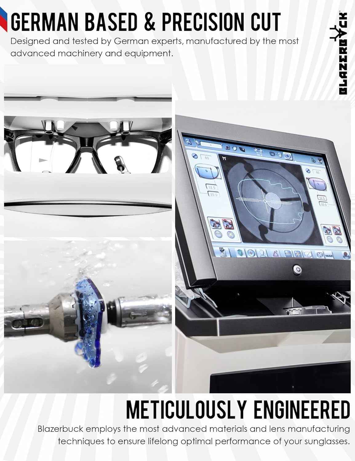 Photochromic Replacement Lenses Compatible with Ray-Ban Meta Wayfarer RW4006 | RW4012 (Gen 2) 50mm Smart Glasses