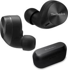 HiFi True Wireless Multipoint Bluetooth Earbuds with Noise Cancelling, 3 Device Multipoint Connectivity, Wireless Charging, Impressive Call Quality, LDAC Compatible - EAH-AZ60M2-K (Black)
