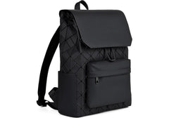 Laptop Backpack Up to 17" Laptops 1612 Protective Case Water Resistant Exterior Stylish & Durable - Black