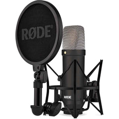 Rode NT1 Signature Series Condenser Microphone with SM6 Shockmount and Pop Filter - Black | NT1 |
