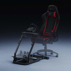 GT OMEGA Classic Wheel Stand - Compatible with Logitech G923, G29, & G920 and Thrustmaster T300, T500, TX & TH8A, Comes with a Chair Link