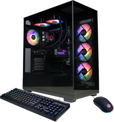Gamer Xtreme Gaming PC, AMD Ryzen 9 9900X 4.4GHz, GeForce RTX 5070 12GB, 32GB DDR5, 1TB PCIe 4.0 SSD, WiFi Ready & Windows 11 Home (GXiVR8080A41)