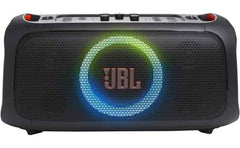 JBL PartyBox On-The-Go Essential - Portable Party Speaker with Built-in Lights and Wireless mic, Amazing JBL Pro Sound, IPX4 splashproof Protection, 6 Hours of Playtime, Convenient Shoulder Strap
