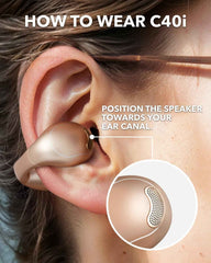 Golden Connector C40I - Open - Ear miscellaneous for electronics hardware