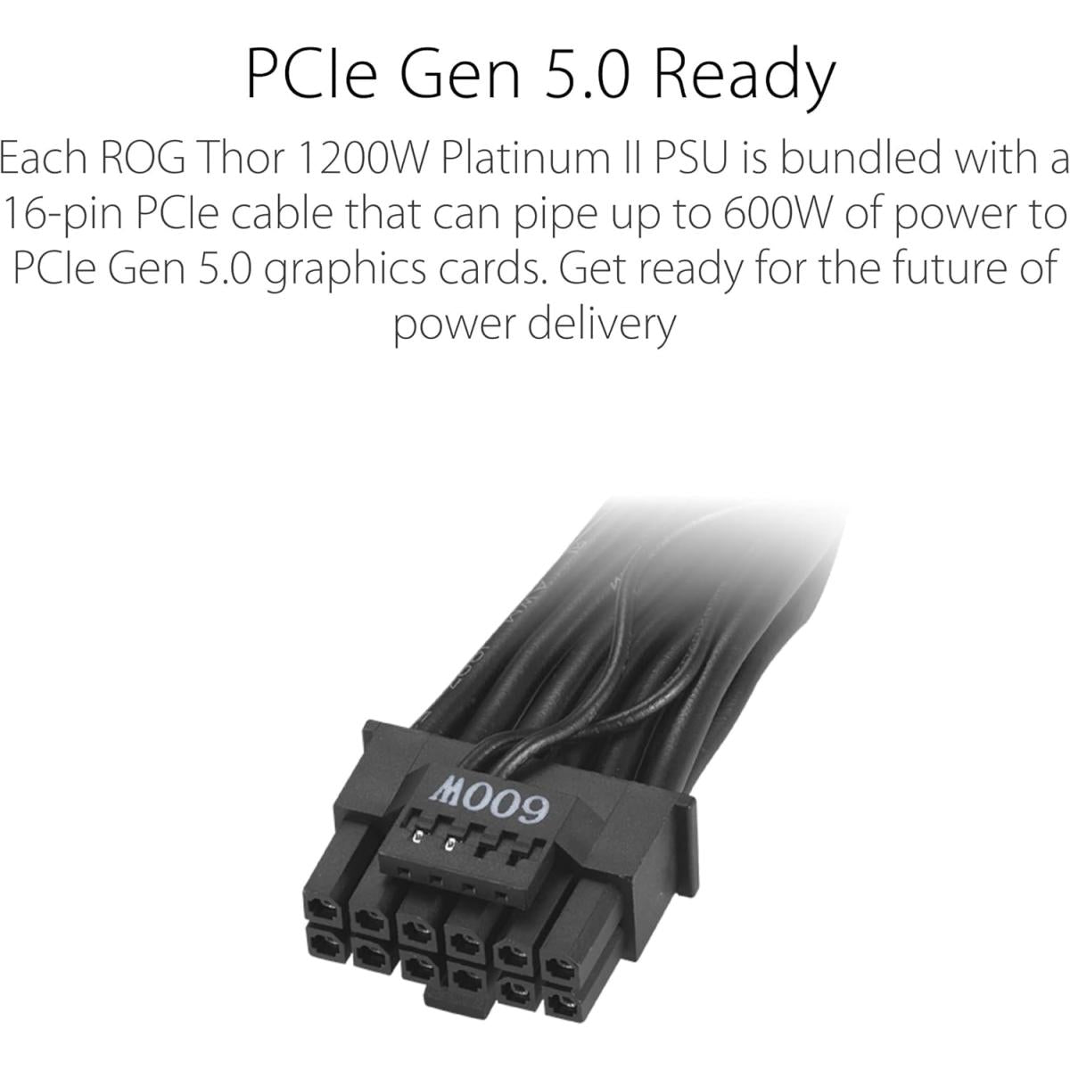 ASUS ROG - THOR - 1200P2 - GAMING PCIe power supply for PC power delivery