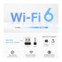 TP-Link Archer TX1U Nano AX300 Wi-Fi 6 Wireless USB Adapter, 300 Mbps, MU-MIMO & OFDMA, Access Point Mode, Easy Setup, Supports Windows 11/10/7 and Linux