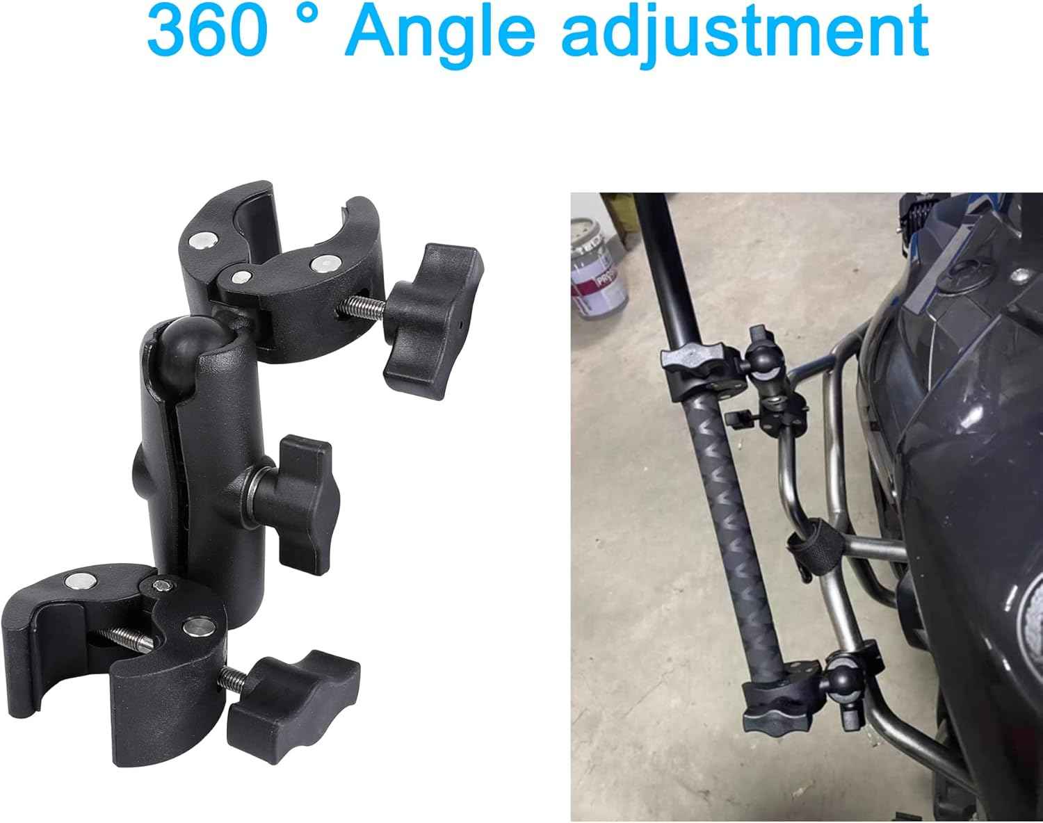PellKing Motorcycle OSMO 360 device stand for phone and tablet support
